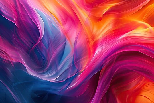 Abstract background with vibrant colors and flowing patterns