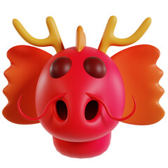 Festive Dragon Mask Celebration