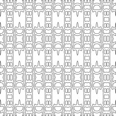 Abstract shapes.Abstract patterns from lines.White wallpaper. Vector graphics for design, textile, decoration, cover, wallpaper, web background, wrapping paper, fabric, packaging.Repeating pattern.