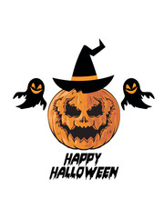 Halloween t-shirt design