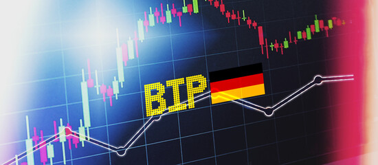 Börse, Wirtschaftszahlen und Bruttoinlandsprodukt in Deutschland