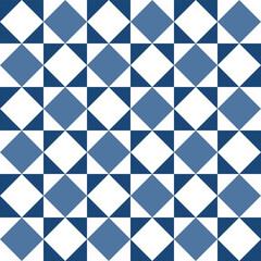 Fototapeta premium Navy blue geometric pattern background. geometric pattern background. geometric background. Geometric pattern for backdrop, decoration, Gift wrapping.