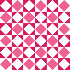 Fototapeta premium Pink geometric pattern background. geometric pattern background. geometric background. Geometric pattern for backdrop, decoration, Gift wrapping.