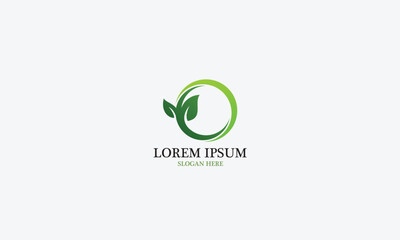 agriculture and natural farm logo design vector template