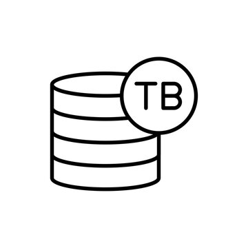 recommend clip art: Database outline icons, minimalist vector illustration ,simple transparent graphic element .Isolated on white background