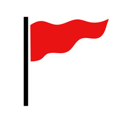 Flag pole icon