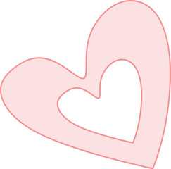 Love cute hand draw vector element