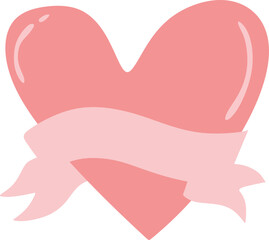 Love cute hand draw vector element