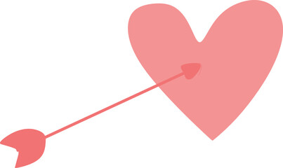 Love cute hand draw vector element