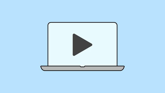 computer. laptop. work.study.management. prefix. technology. entertainments. minimalism. wire. children. gift. the original. things. vector. color icon.	
