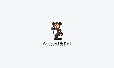 animal and pet logo Vector template