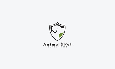 animal and pet logo Vector template