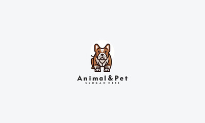animal and pet logo Vector template