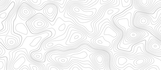 Panorama view gradient multicolor wave curve lines banner background design. Vector illustration. wave Line topography map contour background .Abstract Topographic map background with wave line.