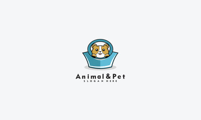animal and pet logo Vector template