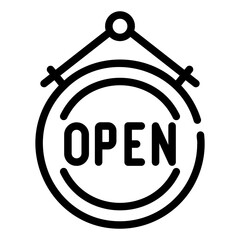 open Line Icon