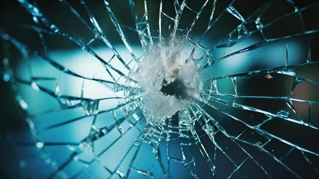Closeup of a broken mirror, representing the shattered selfimage that can come with mental health issues.