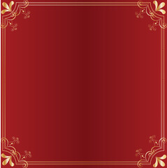Wedding card vector