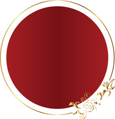Floral frame vector