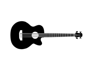 Acoustic Bass Illustration