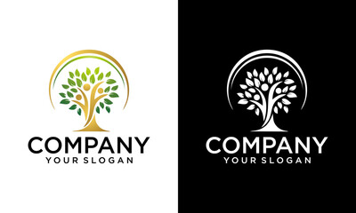 Human Tree Creative Concept Logo Design Template. family People Tree Logo symbol, Human Tree Creative Concept Logo Design