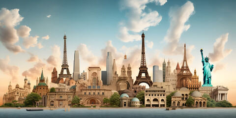  A Spectacular Collection of World Landmarks for Your Next Adventure ,Stunning Images to Inspire Your Wanderlust and Travel Dreams 