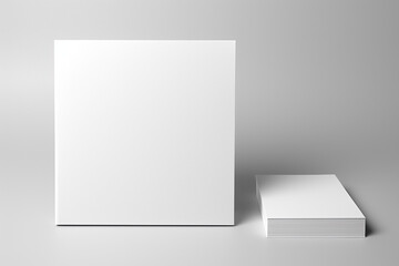 Fototapeta premium Blank Stationery Set Mockup created with Generative AI