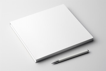 Blank Stationery Set Mockup created with Generative AI