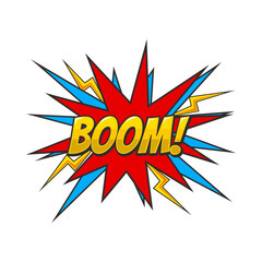 boom speech bubble text expression