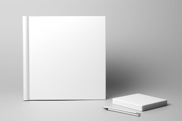 Blank Stationery Set Mockup created with Generative AI