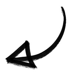 Arrow. Arrow scribble. Arrow doodle.