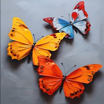 Butterfly collor