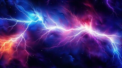 background for writing in the form of lightning, for t-shirts, Generate AI. - obrazy, fototapety, plakaty