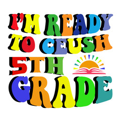 back to school svg design