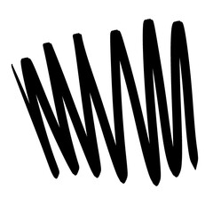 Scribble, doodle transparent background.