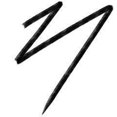 Scribble, doodle transparent background.