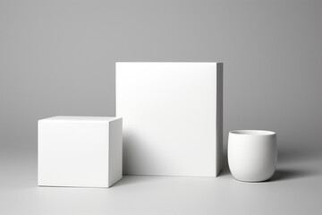 Blank Stationery Set Mockup created with Generative AI