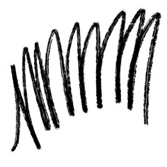 Scribble, doodle transparent background.