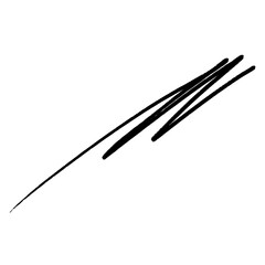 Scribble, doodle transparent background.