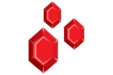 Obraz premium Diamond Functional Game Related Sticker
