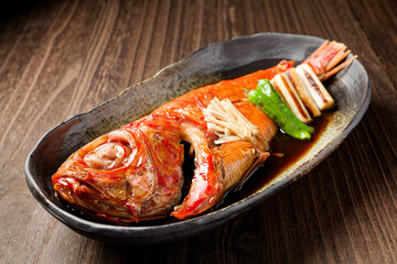 金目鯛の煮付け