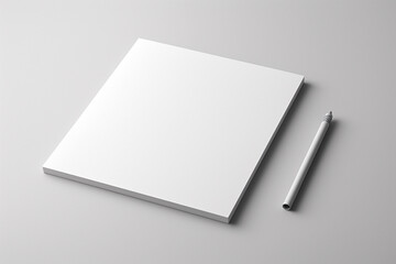 Blank Stationery Set Mockup created with Generative AI