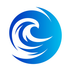 Wave Vector Logo Design Template