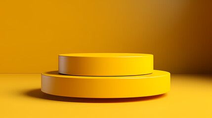 Modern round product advertising podium, booth, stage, product background, promotional event background