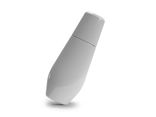 Blank Cosmetic Bottle 3D Illustration Mockup Scene