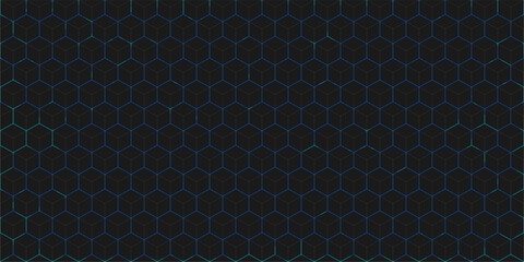 Seamless Simple Dark Abstract Background With Geometric Shapes