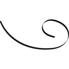 Calligraphy Swirl Element