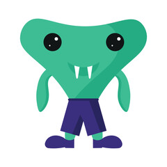 Abstract Monster Shape