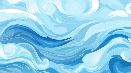 background for writing in the form of water, for t-shirts, Generate AI.