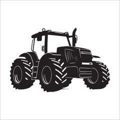 Tractor silhouette for farmer use,  Tractor for farm tractor silhouette for farmer use, tractor for farm, tractor, farm, agriculture, red, agricultural, vehicle, equipment, machinery, machine, toy, tr